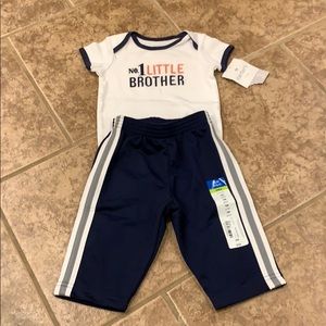 NWT 3m little brother outfit
